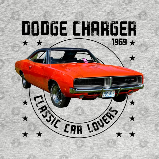 Classic Car Dodge Charger 1969 by cecatto1994